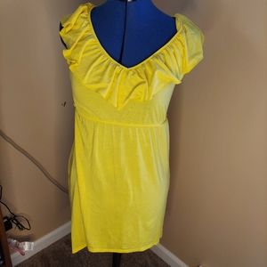Speechless Juniors Medium Yellow Sundress
